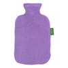 fashy® Wärmflasche 2L mit Fleecebezug in flieder