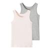 name it Tanktop 2-pack Barely Roze
