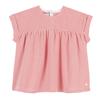Petit Bateau T-Shirt rosa Papaye/Marshmallow