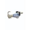 OYOY Kuscheltier Slinkii Dog beige dark blue
