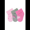 Sterntaler First Baby Socks 3-paket Stars Pink 