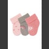 Sterntaler First Baby sokker 3-pak stjerner lyserøde 