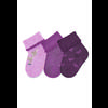 Sterntaler Baby sokken 3-pack herten roze melange 