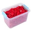 Katara Bouwstenen - 520 stuks met doos en grondplaat, rood