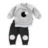 Baby Sweets 2tlg Set Shirt + Hose Lieblingsstücke schwarz grau