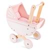 New Class ic Toys Poppenwagen roze incl. bedset
