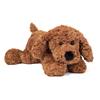 Teddy HERMANN ®Rattle-koira ruskea, 28 cm