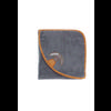 Sterntaler Badehåndklæde med hætte 80 x 80 cm Happy grey