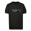 F4NT4STIC T-Shirt DC Comics Aquaman Text Logo schwarz
