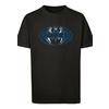 F4NT4STIC T-Shirt DC Comics Batman Japanese Logo White schwarz