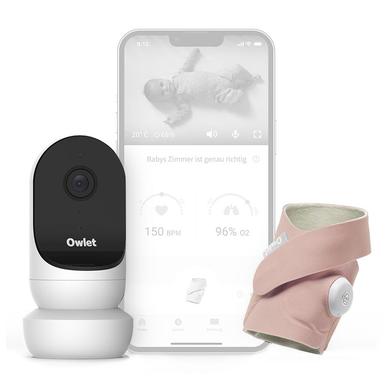 Owlet Duo: Smart Sock 3 und Camera 2. Generation in edelrosa