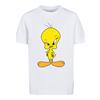 F4NT4STIC T-Shirt Looney Tunes Angry Tweety weiß